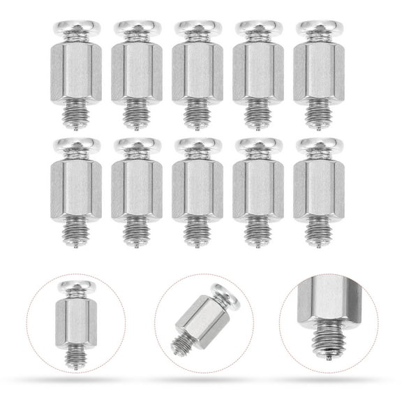 STRANDCHIC 20PCS PC Screws Kit Hex Nut Metal for Motherboard Assembly