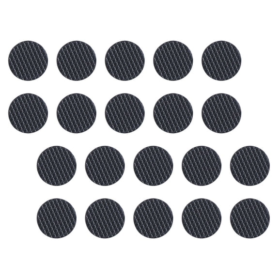 STRANDCHIC 20Pcs Rubber Pad Guitar Pick Grips Black with Non Slip Design for Guitar Picks