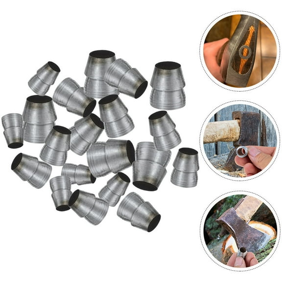 STRANDCHIC Cultivator Garden Tool Handle Wedges Iron 20Pcs Anti Falling for Gardening