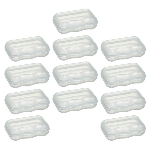 STRANDCHIC 20Pcs Transparent Jewelry Containers to Organize Rings Necklaces and Pendants