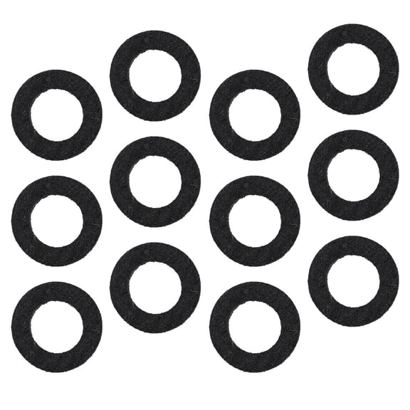 STRANDCHIC 20Pcs Trumpet Cushion Black Felt Pads Replacement Practical and Easy to Install