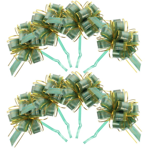 STRANDCHIC Wrap Pull Bows Strandchic Green Plastic Floral Decorations