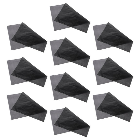 STRANDCHIC 25 Sheets Black Tracing Paper for Artists, Pattern Transfer Paper for Home, Office, and Craft Projects