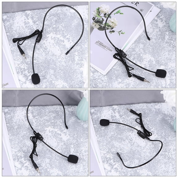 STRANDCHIC 2-Pack Portable Black Voice Amplifiers with Microphones for Public Speaking, Presentations, Outdoor Events, and Meetings