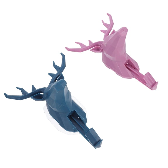 STRANDCHIC 2Pcs Assorted Color Wall Hanger Clothes Hat Hook Stylish Home Decor