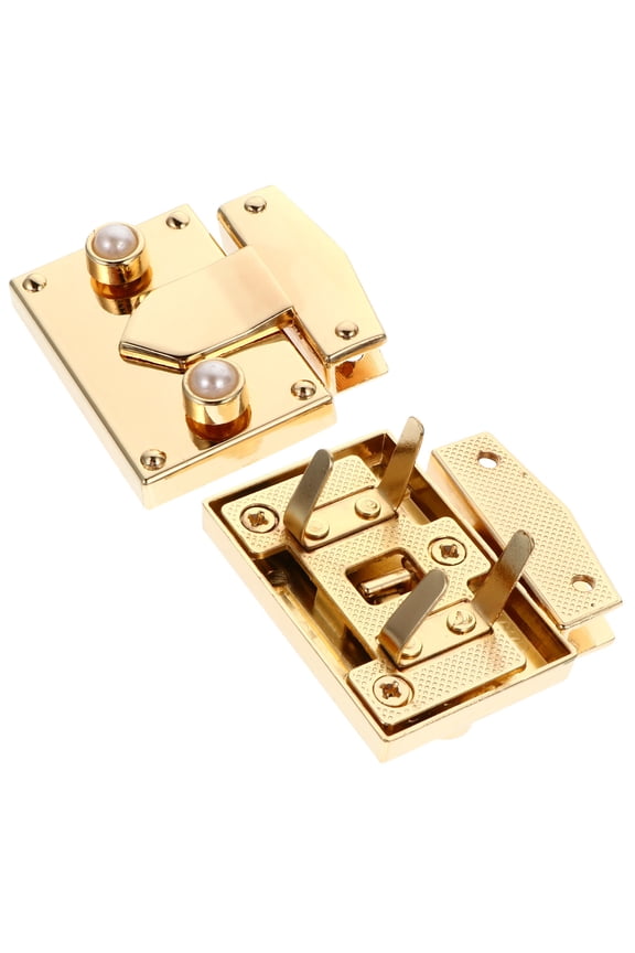 2-Pack Metal Luggage and Handbag Locks in Tone for and Everyday Accessories