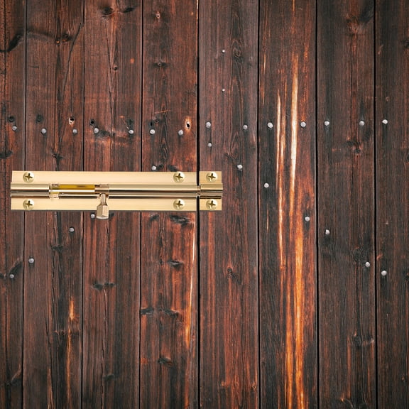 STRANDCHIC 2-Pack Square Copper Door Bolts Heavy Duty Home Security Locks for Doors and Gates