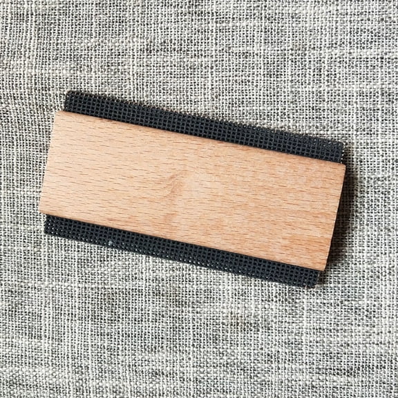 STRANDCHIC 2Pcs Fuzzy Shaver Fabric Scraper for Clothes Manual Lint Remover Portable Beige with Firm Control