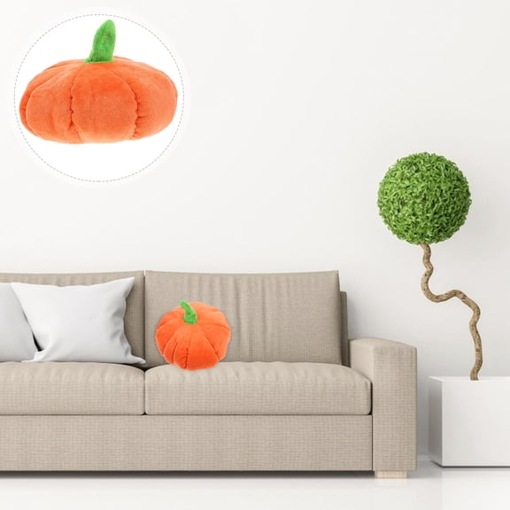 STRANDCHIC Pumpkins Decor Faux Mini Pumpkins Realistic 2Pcs