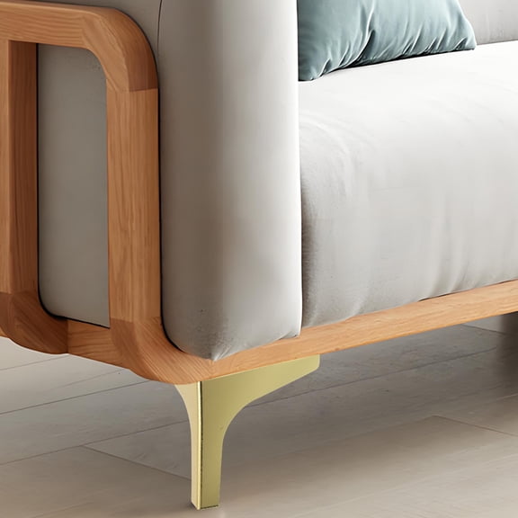 STRANDCHIC Set of 2 Metal Legs for Modern Furniture, Easy to Install, Stylish and Sturdy Support