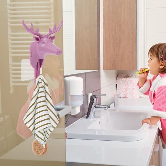 STRANDCHIC 2Pcs Multifunction Wall Hook Assorted Color Clothes Hat Hook for Home