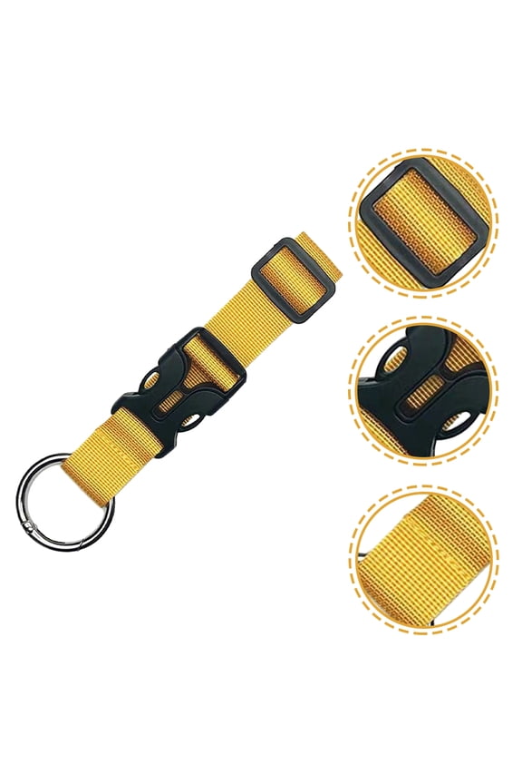 2-Pack Adjustable Portable Luggage Straps for Suitcases and Backpacks with Buckles