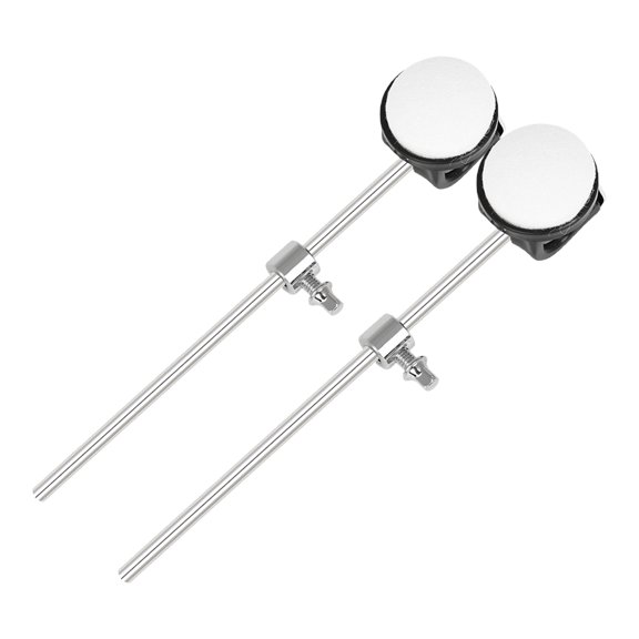 STRANDCHIC Bass Drum Pedal Hammer Felt Head Durable Metal Handle for Drumming