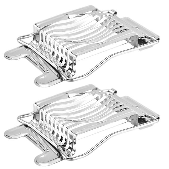 STRANDCHIC 2Pcs Stainless Steel Egg Chopper Egg Opener Tool For Professional Chefs
