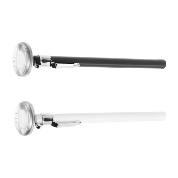 STRANDCHIC Plastic Stainless Steel Water Thermometer for Hot Liquid - 2Pcs