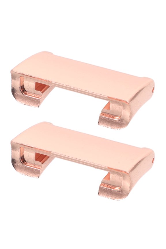 2Pcs Smartwatch Strap Connection Adapter Metal Watch Supplies for Daily Wear