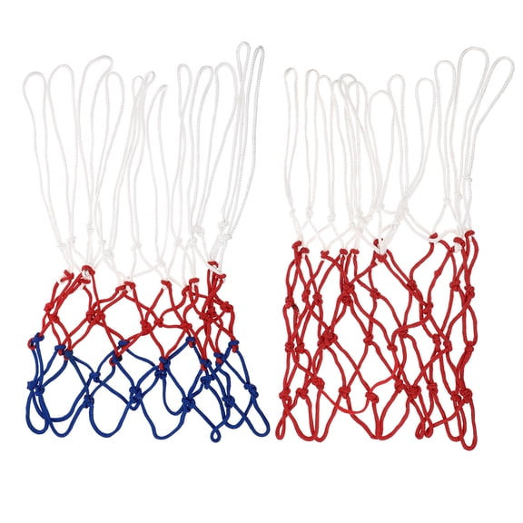 STRANDCHIC 2-Pack Outdoor Basketball Nets, Professional Weather-Resistant Thick Polyester Mesh for Hoop Replacement