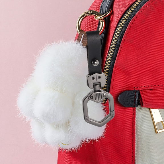 STRANDCHIC Black Creative Hexagonal Keychain for Men's Lightweight Zinc Alloy and Artificial Durable Key Fob for Car Keys 2pcs