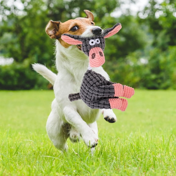 STRANDCHIC 2pcs Donkey Toys for Puppy Playtime