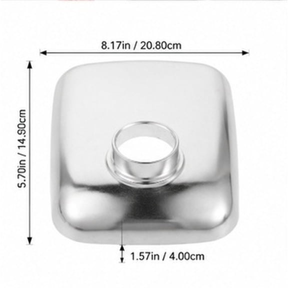 STRANDCHIC 2pcs Meat Grinder Food Tray with Inner Feed Tube, Aluminum Alloy
