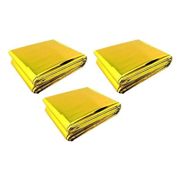 STRANDCHIC Emergency Blankets Aluminum Foil Assorted Color for Outdoor Survival