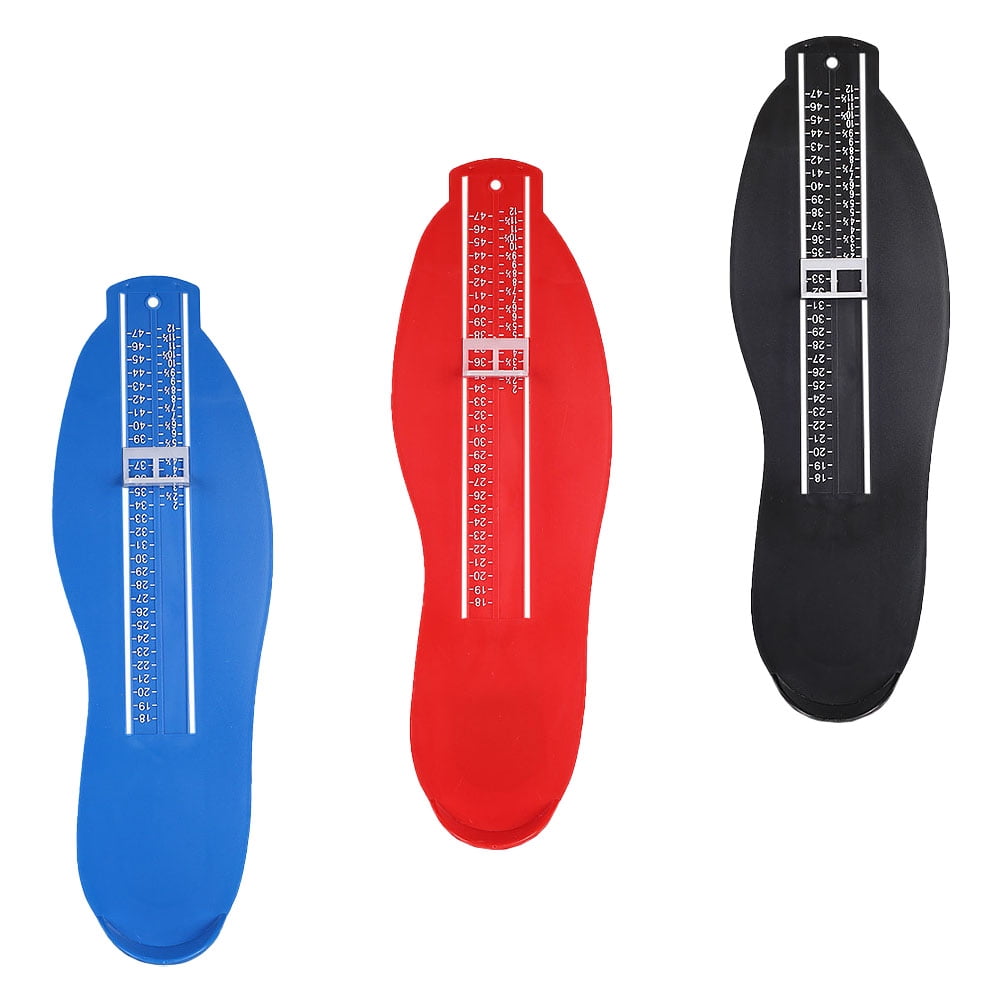 STRANDCHIC 3Pcs Foot Measuring Ruler Assorted Color Lightweight ...