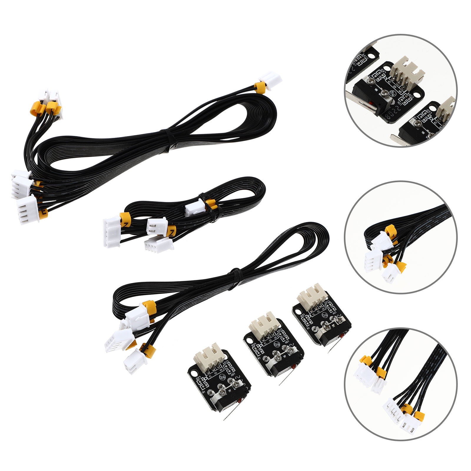 STRANDCHIC 3-Piece High Performance Stepper Motor Wiring Kit with Black ...