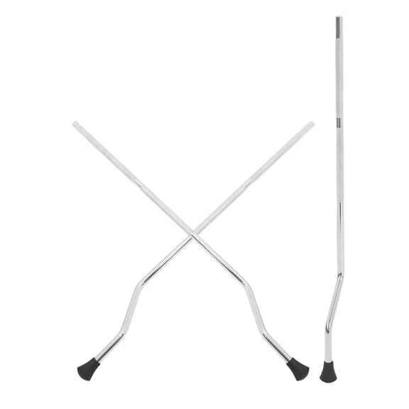 STRANDCHIC Durable Metal Drum Legs Silver Anti-Slip for Drum Set Replacement