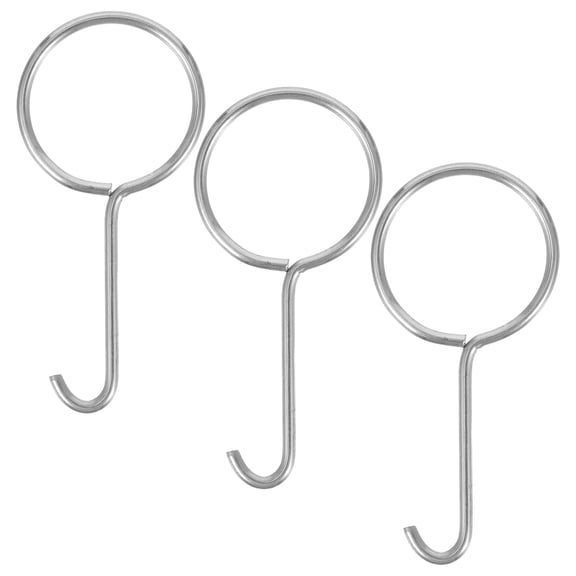 STRANDCHIC Metal T-Hook for Bjd Dolls, Silver, Home Use, Easy Head Replacement, 3Pcs