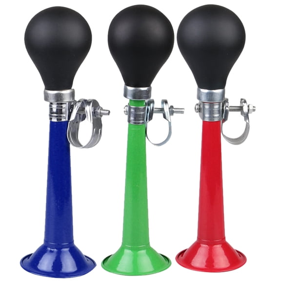 STRANDCHIC 3Pcs Cycle Bell Green Plated Iron Sound Alert Road Bikes Professional