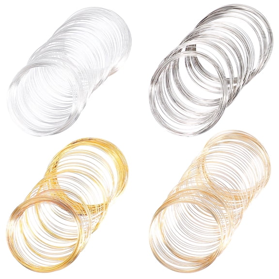 STRANDCHIC 4-Piece Jewelry Making Kit with Metal Accessories, Assorted Colors for Craft Supplies and Beading Projects