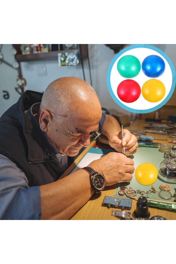 4 Pcs Watch Opening Tool Rubber Assorted Color with Precise Grip