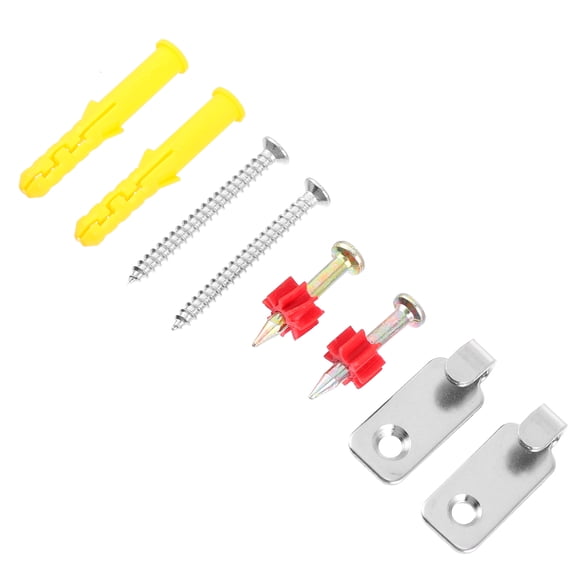 STRANDCHIC Steel Nail Hooks Silver Photo Frame Hook Kit for Home Use 4Sets
