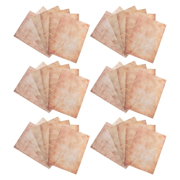 STRANDCHIC 48pcs Decorative Printer Paper Assorted Color Card Making Paper for Journaling Activities