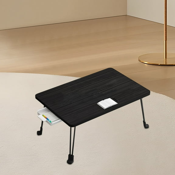 STRANDCHIC 4-Pack Portable Black Metal Folding Table Legs for Home, Camping, Outdoor, Picnic, and Furniture