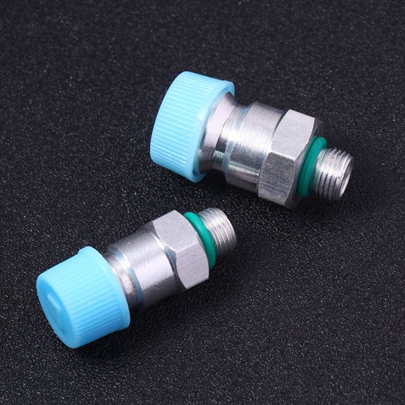 STRANDCHIC Car Air-Conditioning Refilling Nozzle Assorted Color for Professional Maintenance 4Pcs