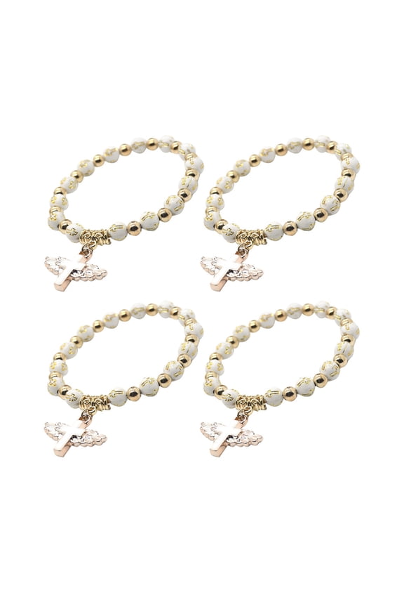 Set of 4 Hand Ropes Delicate Wristbands Stylish Accessories for Everyday Wear and Attractive Look