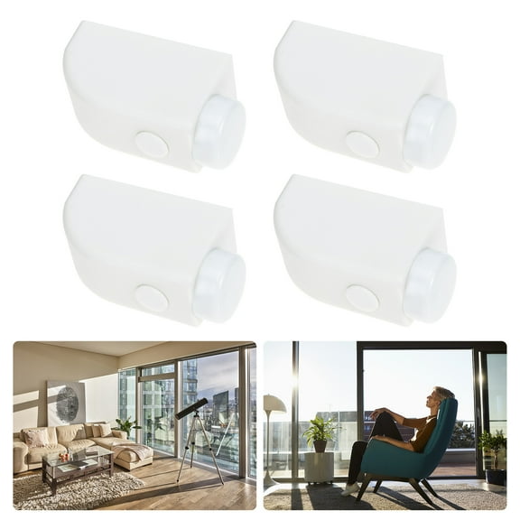 STRANDCHIC White Window Security Latches Sliding Sash Stopper for Enhanced Home Safety and Child