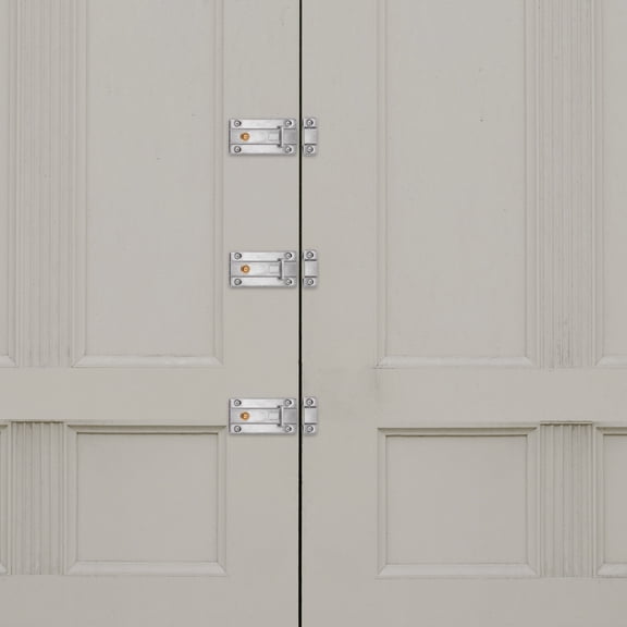 STRANDCHIC 4Pcs Heavy Duty Stainless Steel Door Safety Bolts for Sliding Doors and Gates Home Use