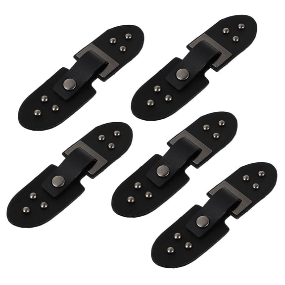 STRANDCHIC 5Pairs PU Toggle Clasps for Coat Fastener Decorative Sewing Accessories
