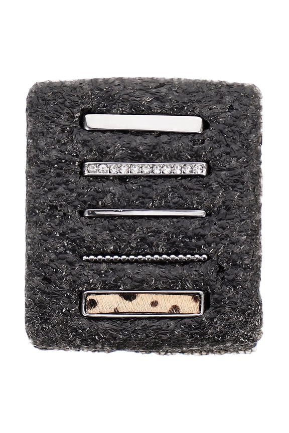 5 Pcs Watch Band Charms Zinc Alloy Fashionable Loops Decorations for Smartwatch Accessories