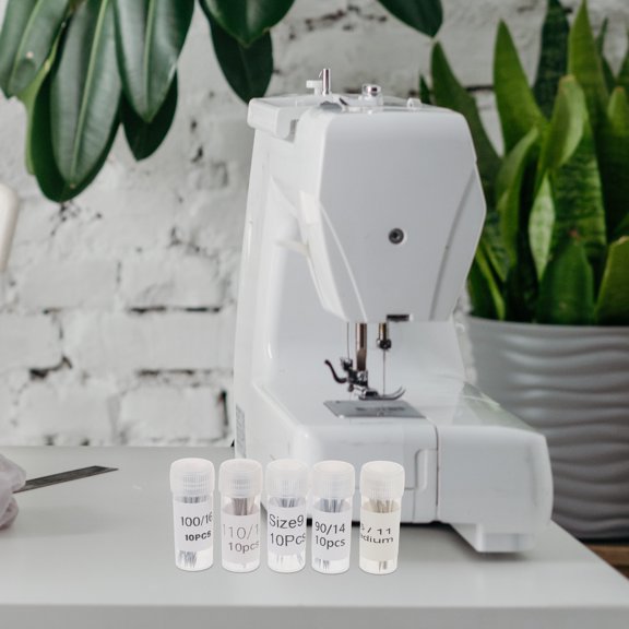 STRANDCHIC Stainless Steel Sewing Machine Needles, , Anti-Jumping Design for Home Sewing and Craft Projects