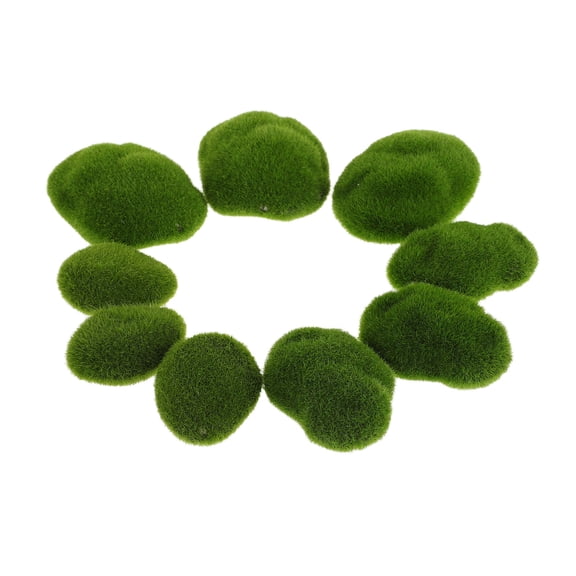 STRANDCHIC balls Silk Flower 50pcs for Decorators Green Micro Landscape Decoration Balcony