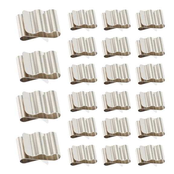 STRANDCHIC Solar Cable Clips 301 Stainless Steel for Photovoltaic Cables 50Pcs