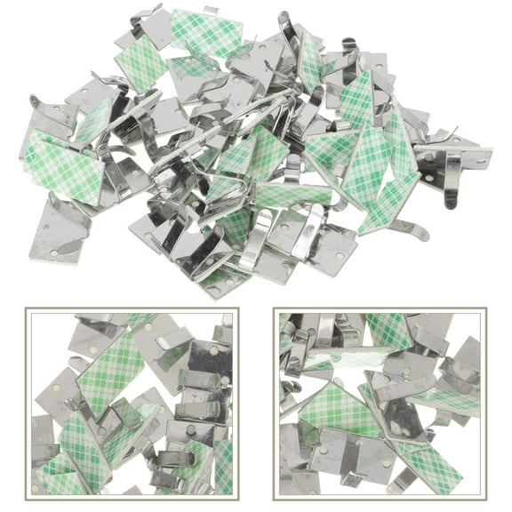 STRANDCHIC 50pcs Cord Holders for Cables Metal Cord Management for Home Office