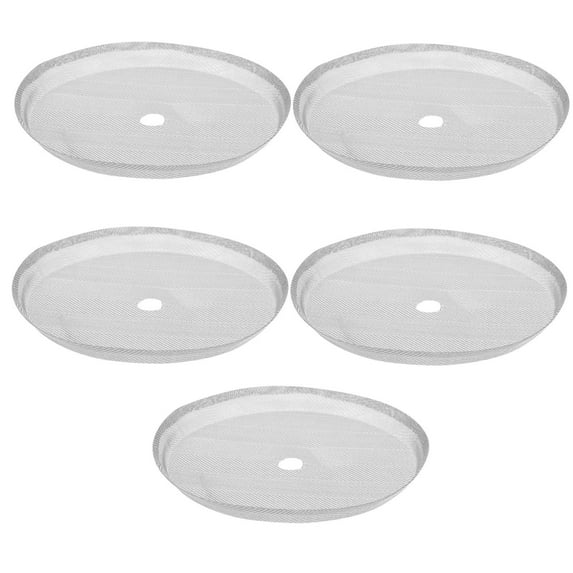 STRANDCHIC 5-Piece Stainless Steel Cold Brew Coffee Mesh Filters for Coffee Makers Reusable Filtration Parts
