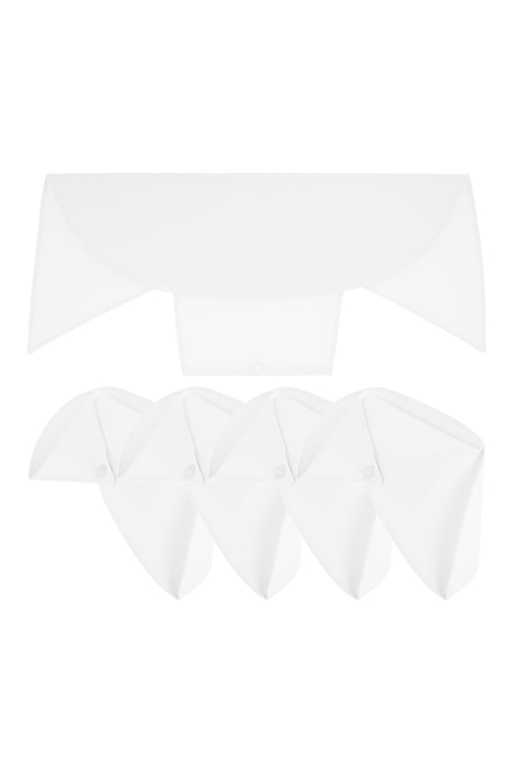 5-Pack Nursing Caps for Women, Assorted Colors, Square Style, Comfortable and Breathable Headwear