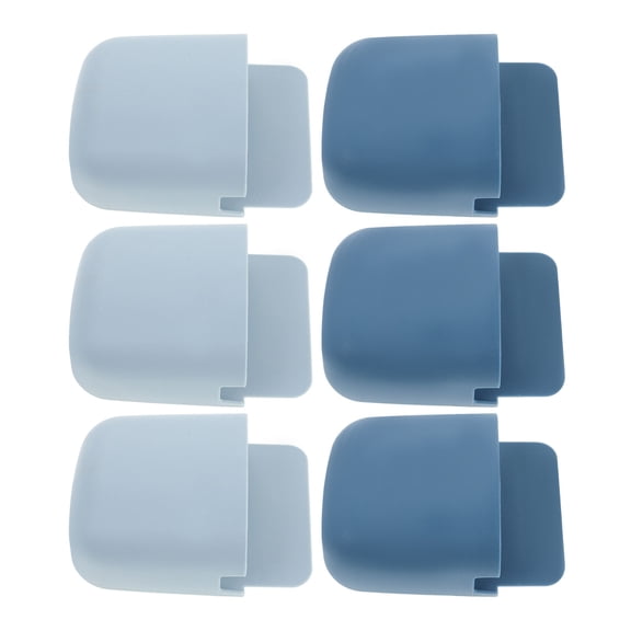 STRANDCHIC 6-Pack Adhesive Wall Mounted Phone Charging Holders and Storage Racks for Organizing Cellphone Accessories