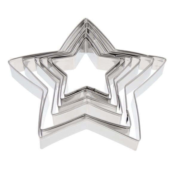 STRANDCHIC Stainless Cookie Cutters Small Five-Point Star DIY Baking Tools
