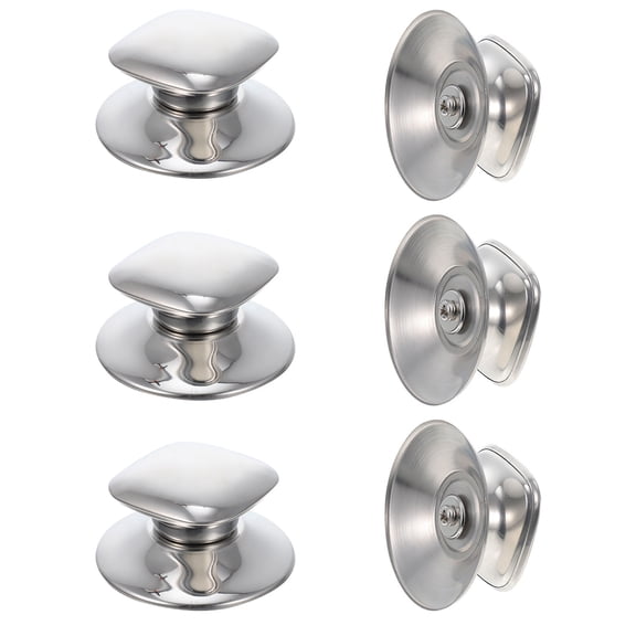STRANDCHIC 6Pcs Kitchen Pot Cap Stainless Steel for Home